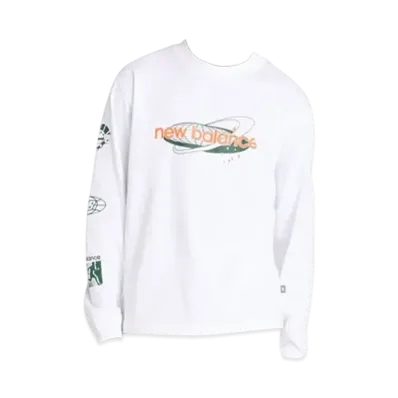 New Balance Long Sleeve T-Shirt "White"