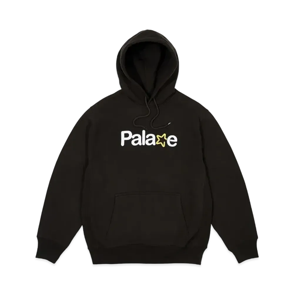 PALACE Signature Hood "Black"
