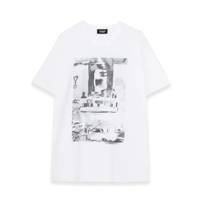 WILDSIDE YOHJI YAMAMOTO x Dear Stranger Graphic T-shirt Piano "White"