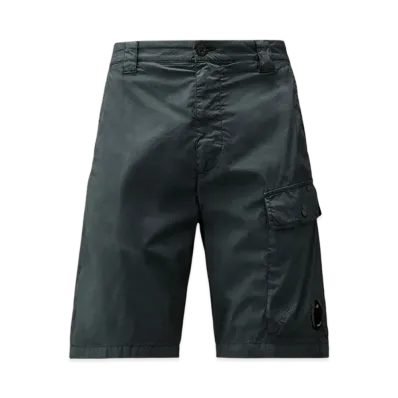 C.P. Company 50 Fili Stretch Cargo Shorts "India Ink Blue"