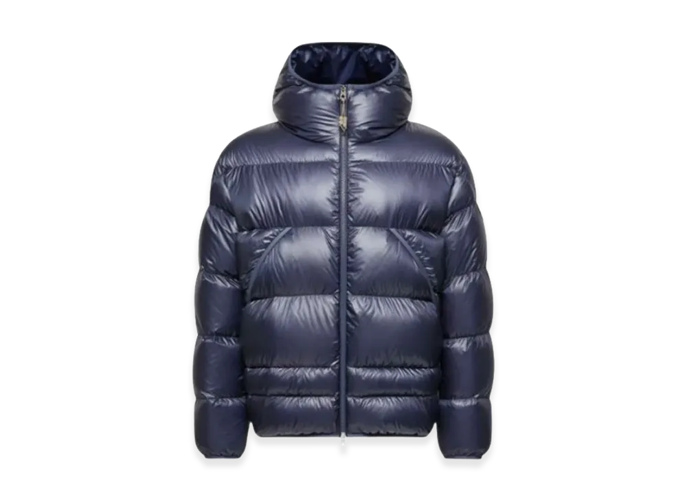 MONCLER Coats "Light Blue"