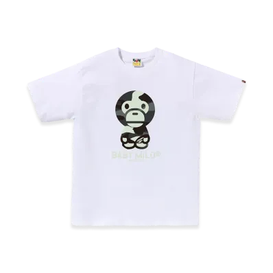 A BATHING APE Baby Milo Tee Ladies "White"
