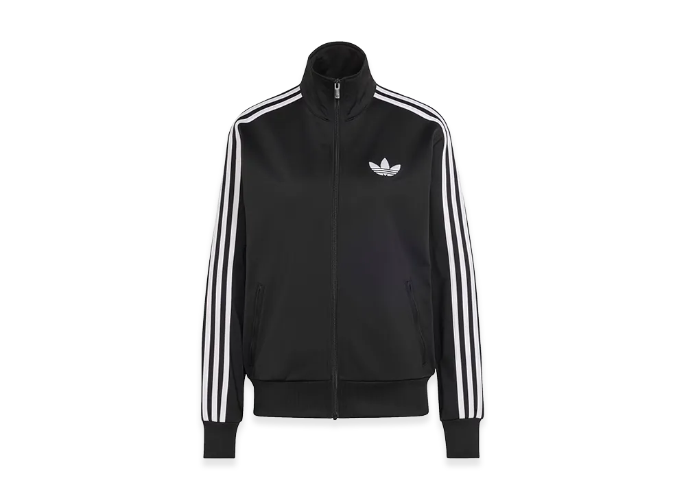 adidas Women's Firebird Track Top Loose "Black/White"