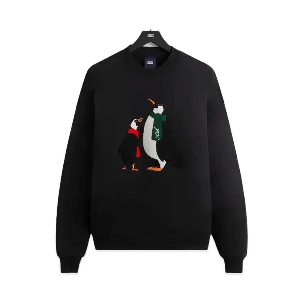 Kith Kithmas Penguin Nelson Crewneck "Black"