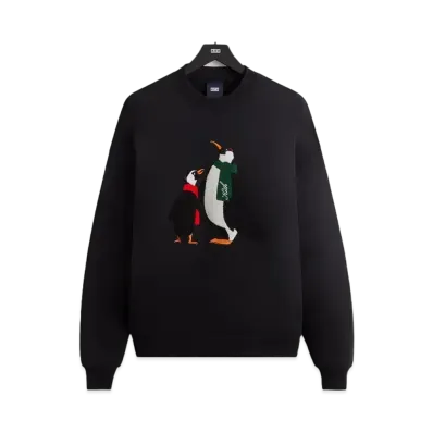 Kith Kithmas Penguin Nelson Crewneck "Black"