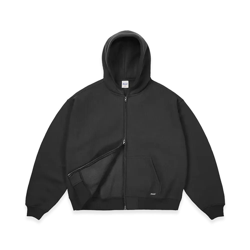 PALACE Unisex Zip Hood "Black"