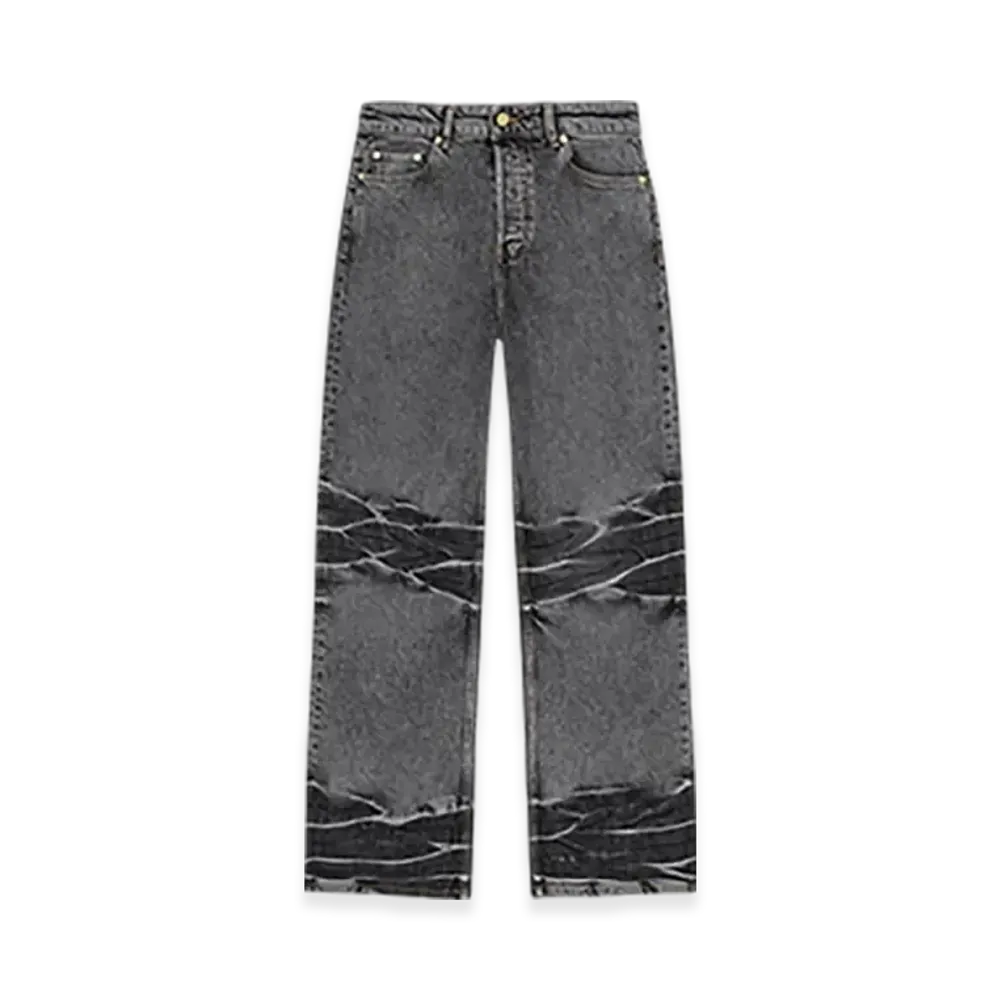 GANNI Washed Izey Jeans "Washed Black "