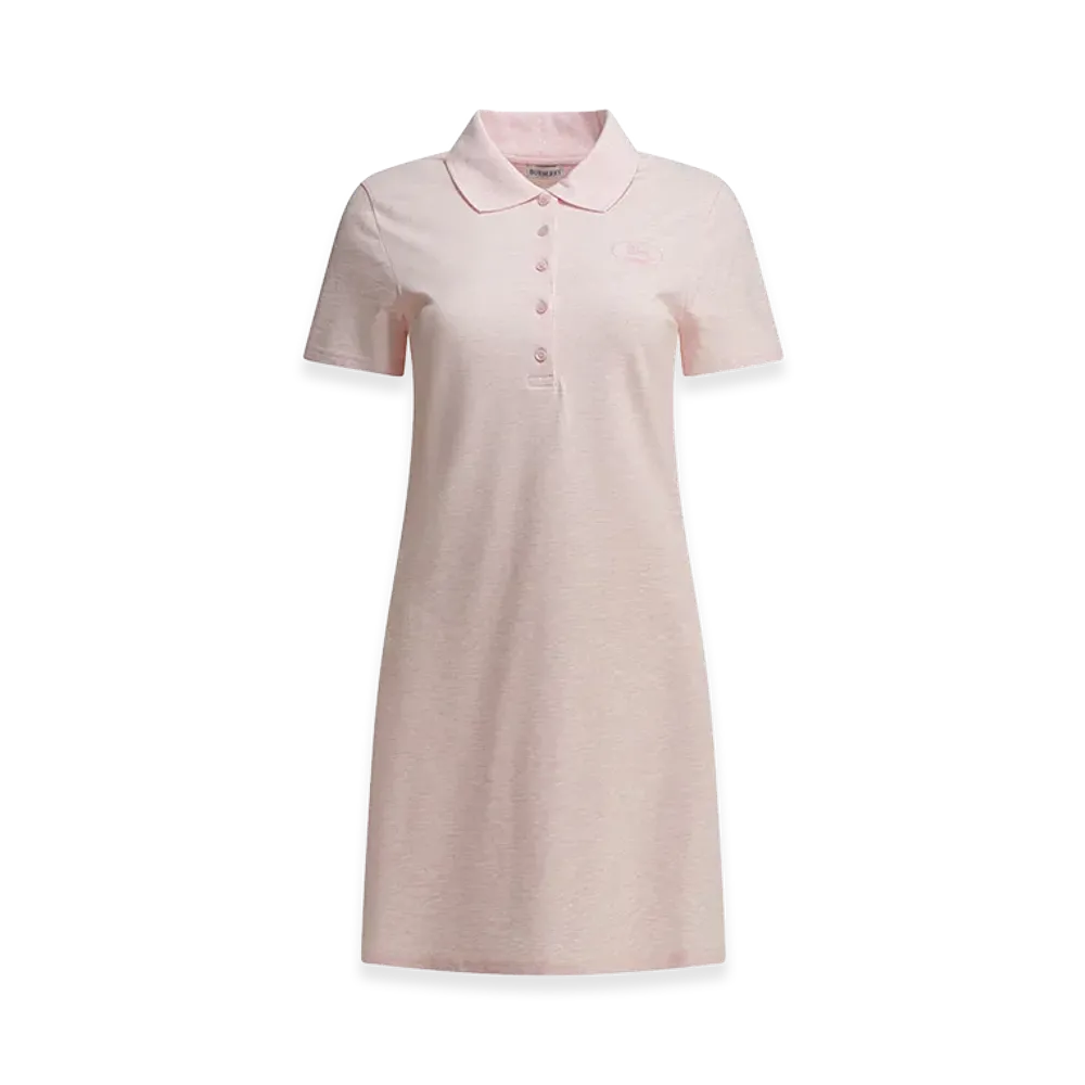 Burberry Women's Short Polo Dress "Pink"