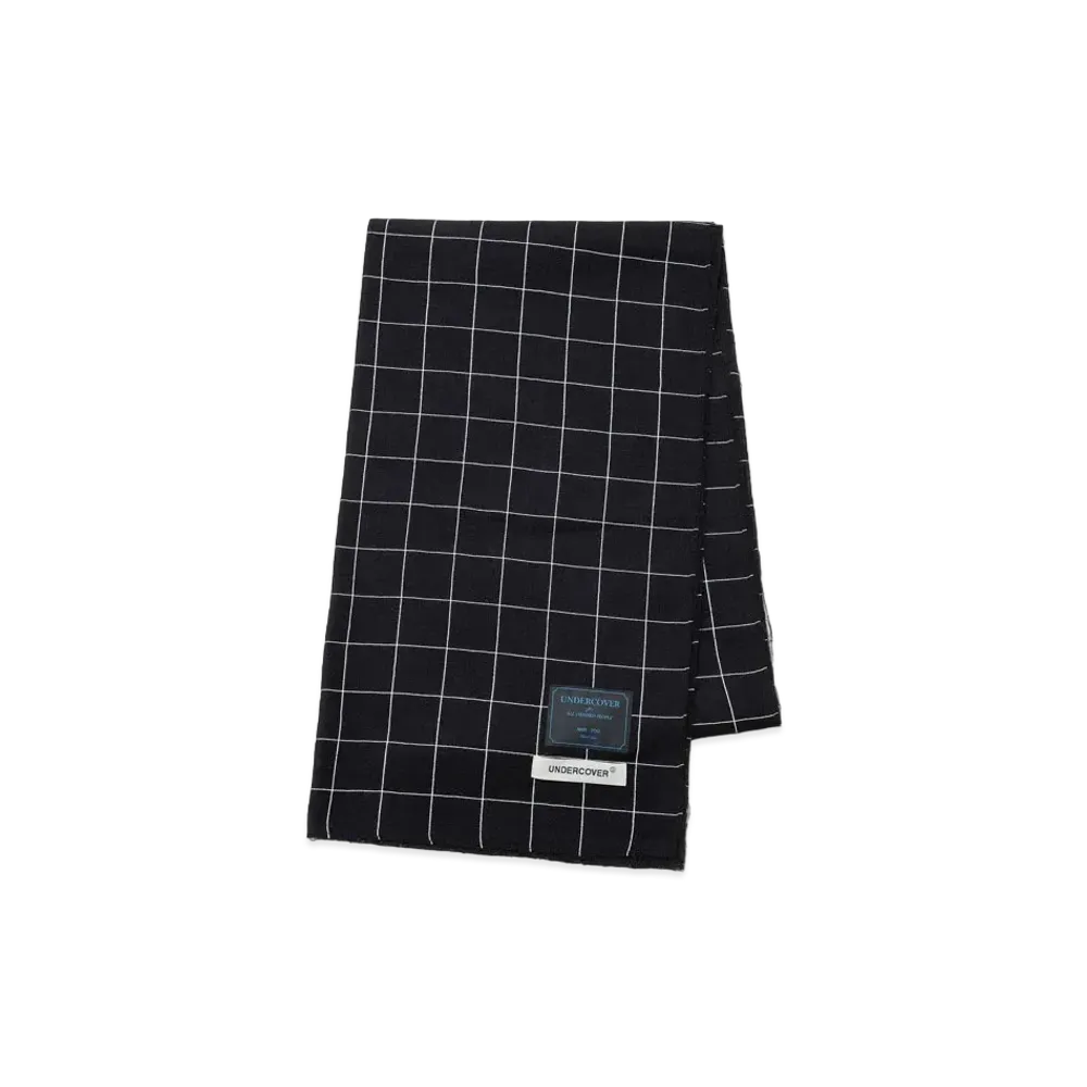 UNDERCOVER Wool Biella Stole "Black"