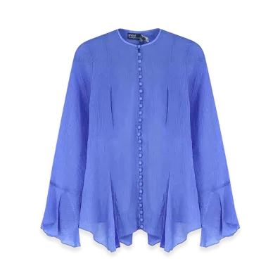 Polo Ralph Lauren Women's Lyocell Shirt "Blue"