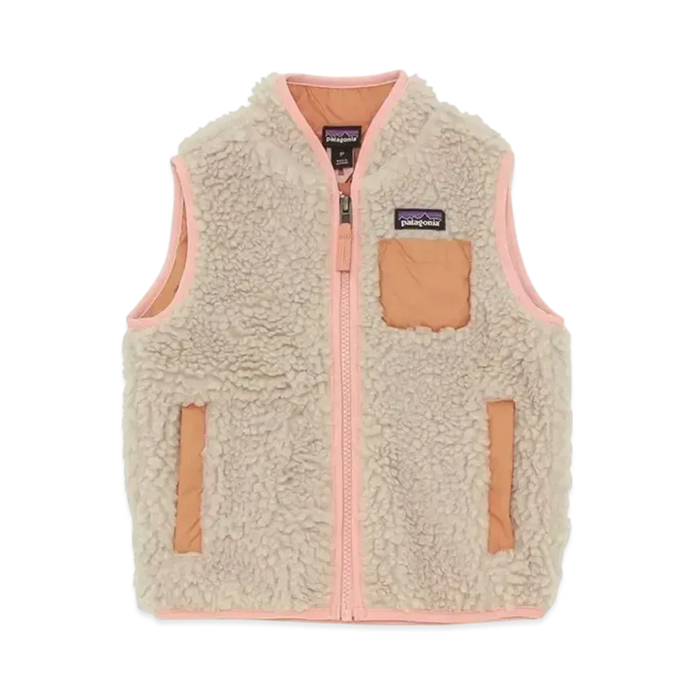 Patagonia Baby Retro X Vest "Natural Mallow Pink"