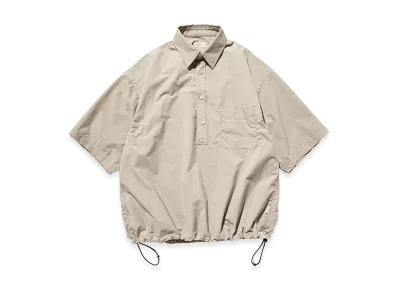 CLESSTE Mini Plaid S/S Pullover Shirt "Beige"