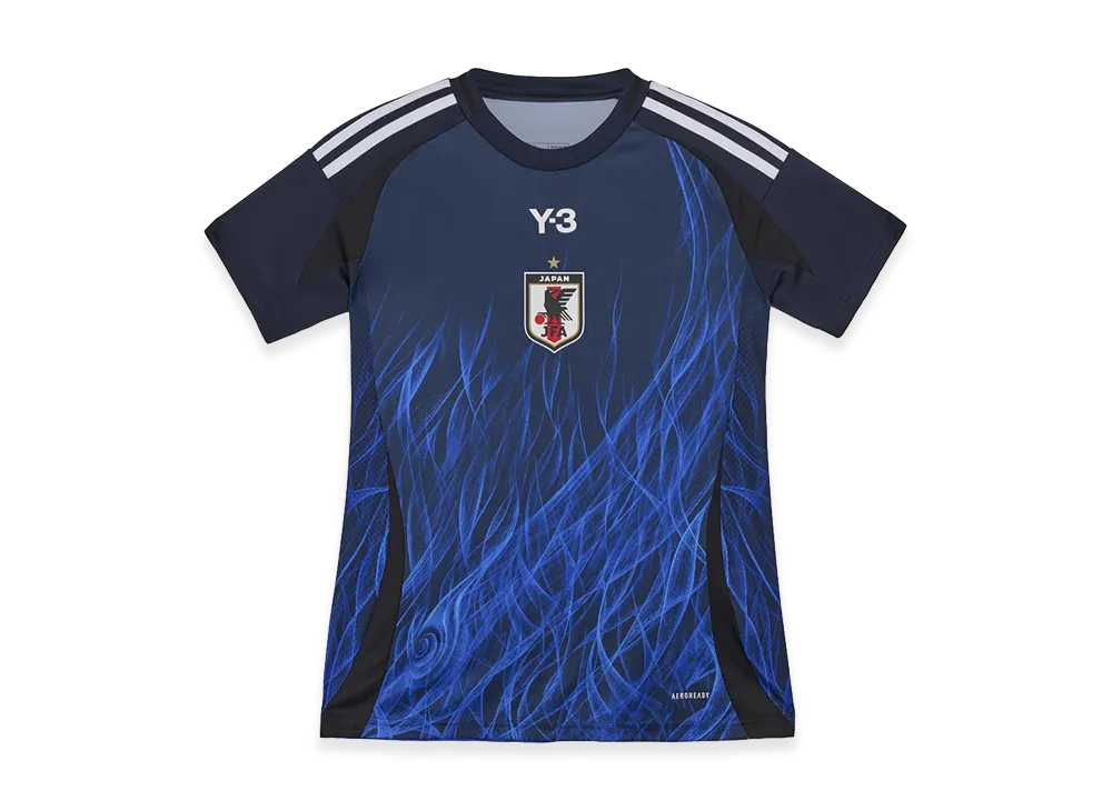 adidas Y-3 Women's Japan National Football Team 2024 Home Replica Jersey "Blue"