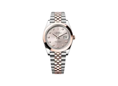 ROLEX Datejust 41mm Oystersteel & Everose Gold 126301 "Sundust"