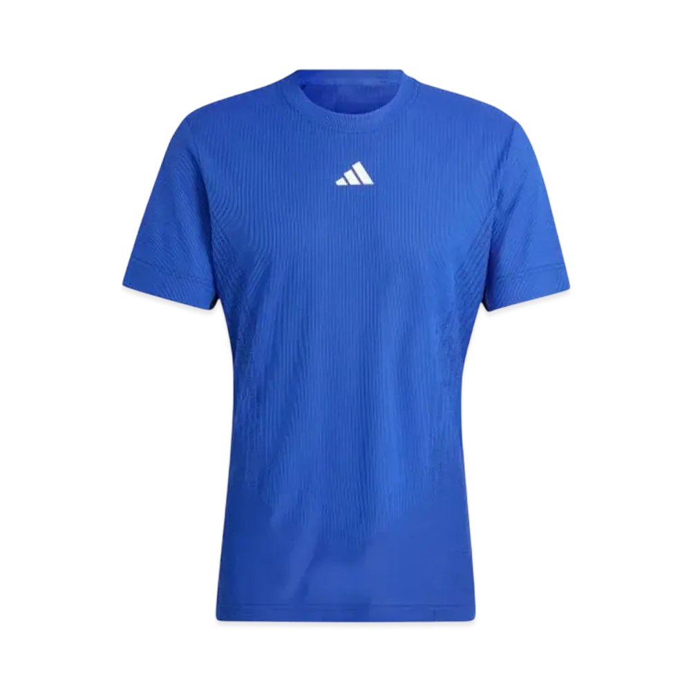 adidas Tennis Pro Airchill Freelift Short Sleeve T-Shirt "Lucid Blue/Black"
