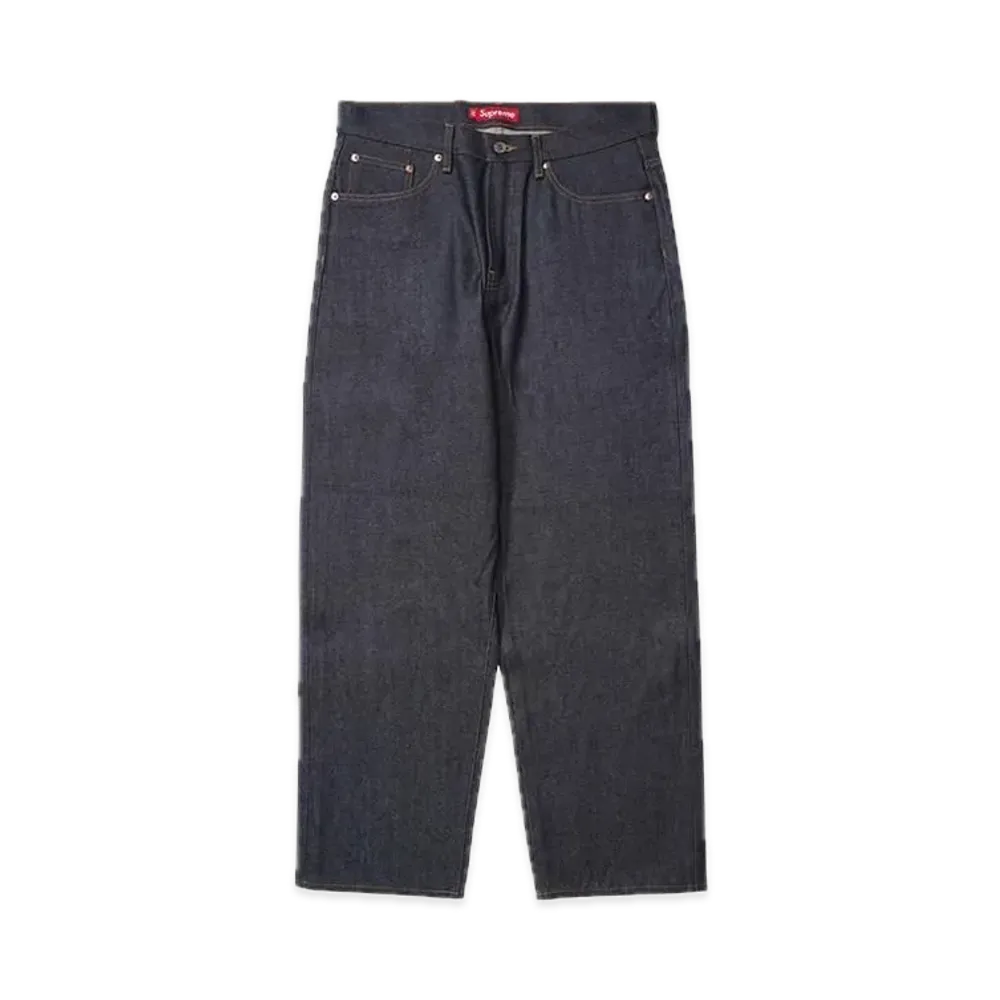 Supreme Rigid Baggy Selvedge Jean "Rigid Indigo" (25SS)