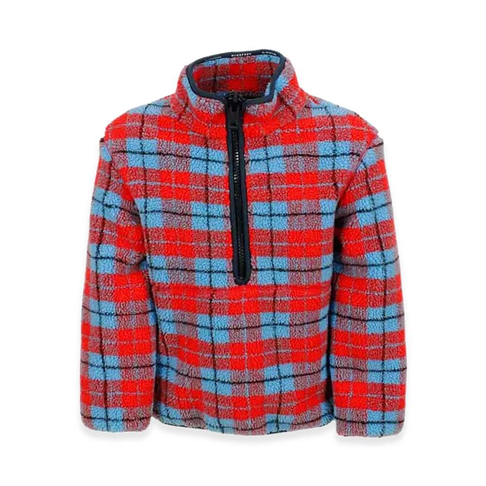 Burberry Kids Tech Fabric Jacket "Red"