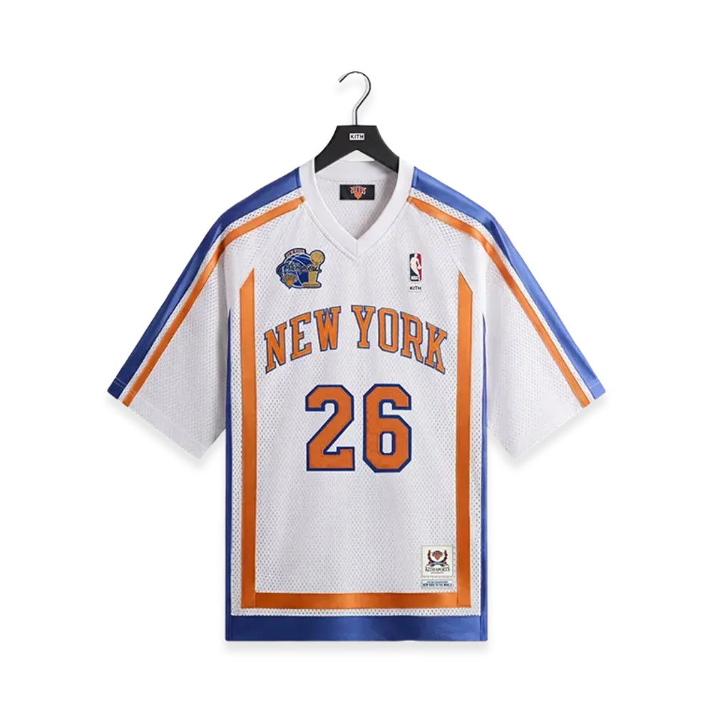 Kith x The New York Knicks 2026 Champions Leon Shirt "White"