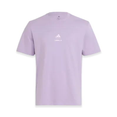 adidas Les Mills Mind Body Graphic T-Shirt "Powder Plum"