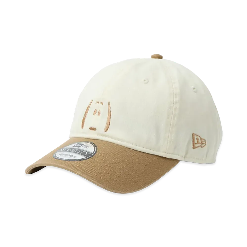 NEW ERA 9Twenty Vintage Peanuts Peanuts 2-Tone "Chrome White/Khaki"