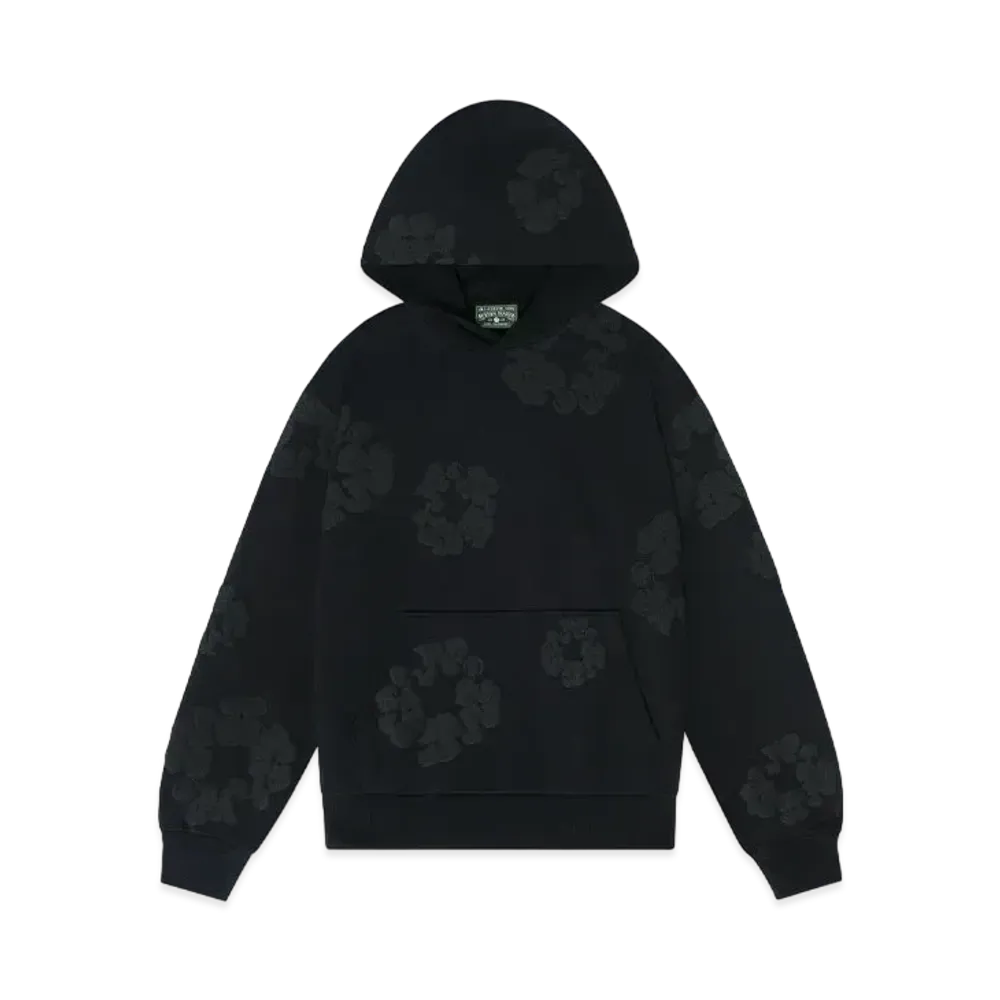 DENIM TEARS Mono Cotton Wreath Sweatshirt "Black"