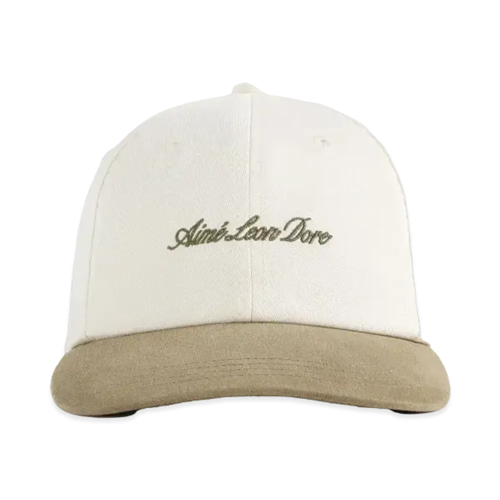 Aime Leon Dore Embroidered Logo Hat "Cream&Olive"