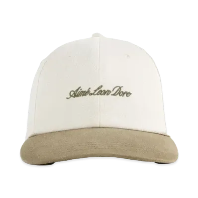 Aime Leon Dore Embroidered Logo Hat "Cream&Olive"