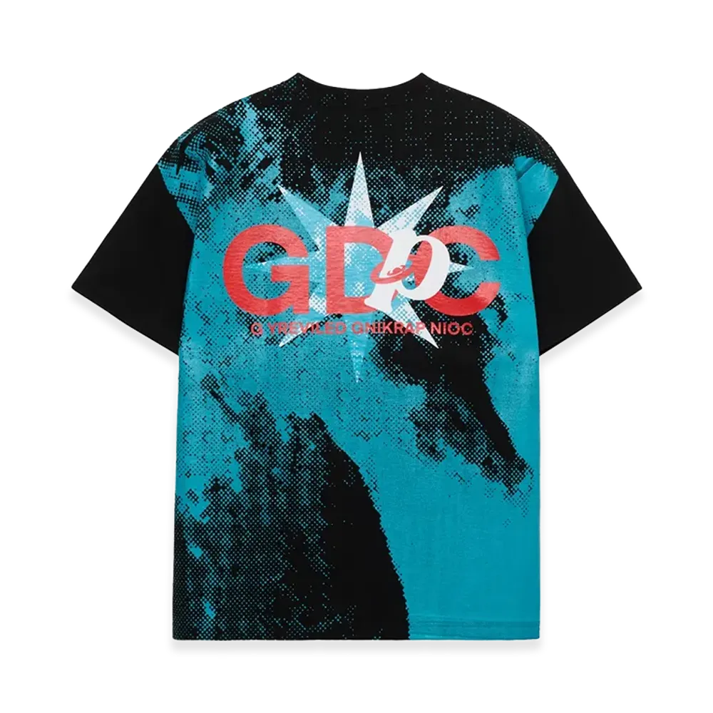 GDC x COIN PARKING DELIVERY Blue Blast Tee "Black"