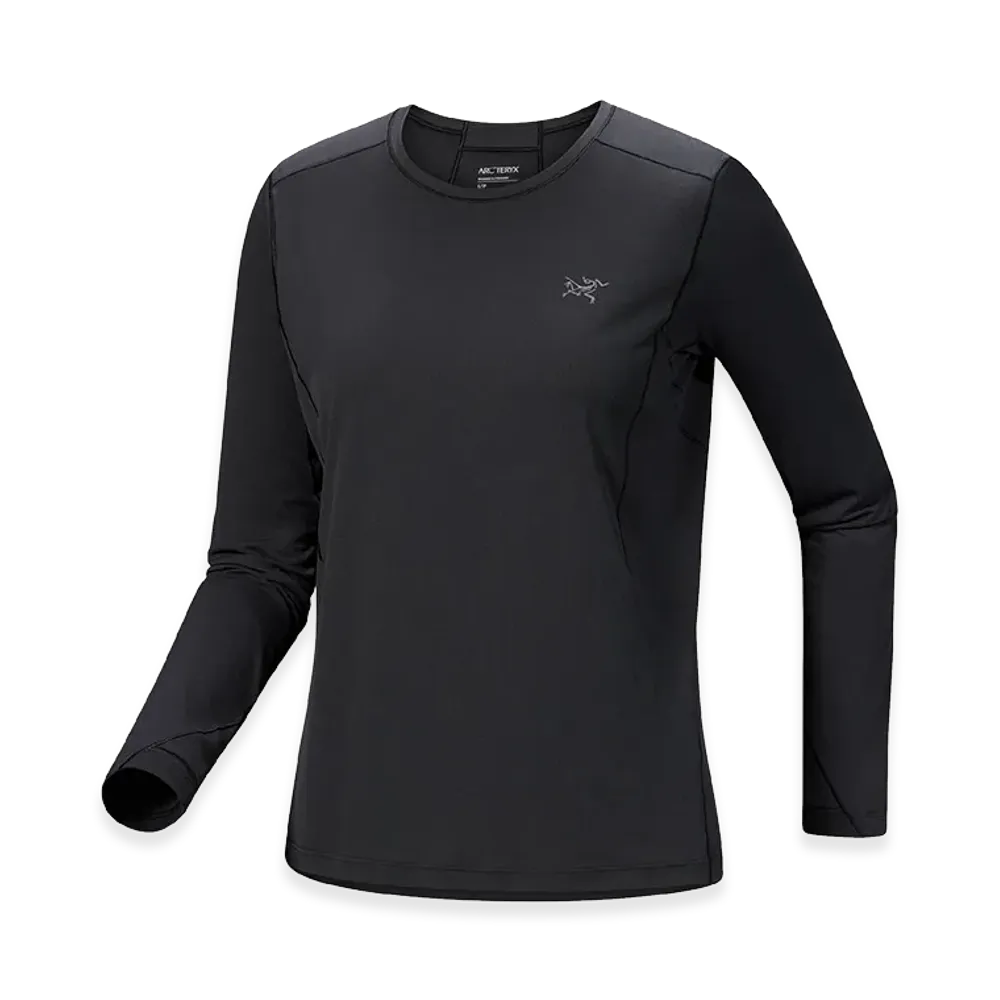 ARC'TERYX Women's Sunna Crew LS "Black" X000010245