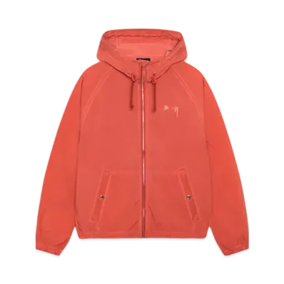 Stussy Beach Shell Garment Dyed "Red"