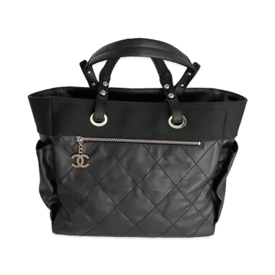 CHANEL Paris Biarritz Tote "Black"