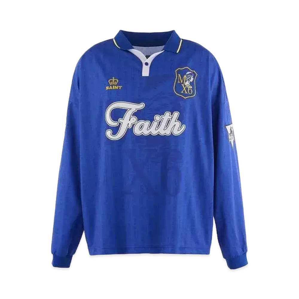 SAINT Mxxxxxx Soccer Shirt Faith "Blue"