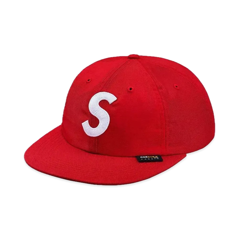 シュプリーム コーデュラ S ロゴ 6 パネル "レッド"
