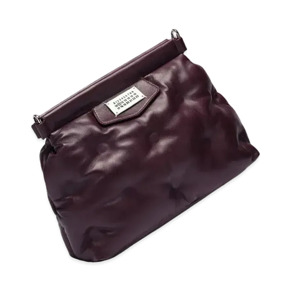 Maison Margiela Glam Slam Classique Small "Merlot"