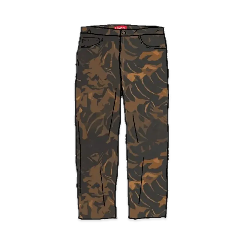 Supreme Waves Regular Jean "Black"