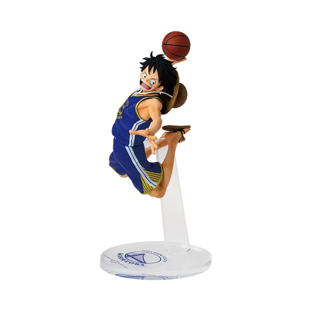 BANPRESTO "MASTER STARS PIECE" -ONE PIECE x NBA- THE MONKEY.D.LUFFY GOLDEN STATE WARRIORS