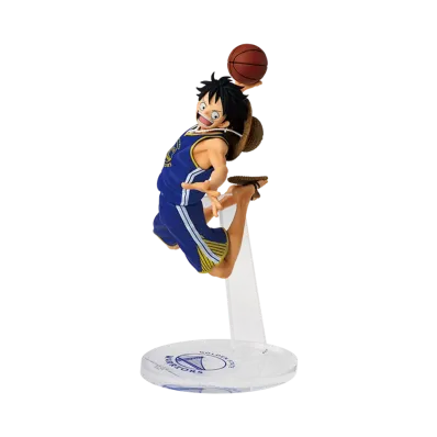 BANPRESTO "MASTER STARS PIECE" -ONE PIECE x NBA- THE MONKEY.D.LUFFY GOLDEN STATE WARRIORS