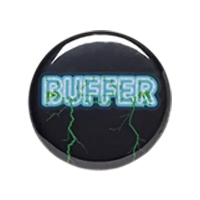 Buffer Badge "Black"