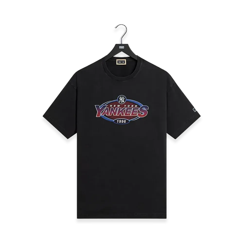 Kith x The New York Yankees Retro Vintage Tee "Black"