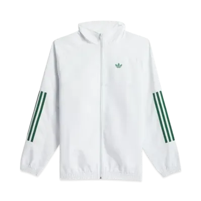 adidas Skateboarding Gatsele Track Jacket (Gender Neutral) "Crystal White/Dark Green"