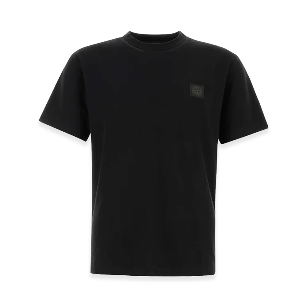 Stone Island Cotton T-Shirt "Black"
