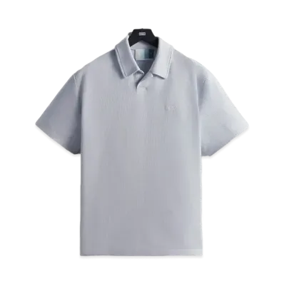 Kith Micro Waffle Drew Polo "Angelite"