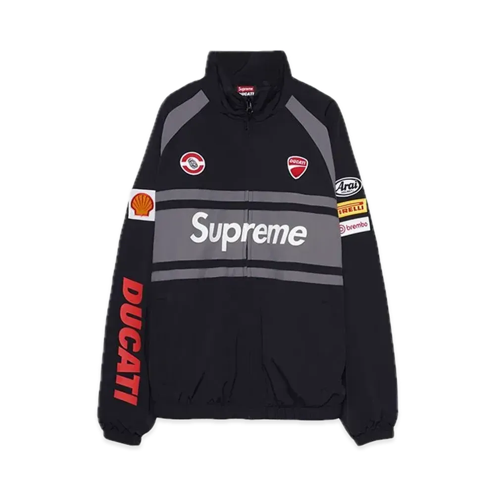 Supreme x Ducati Track Jacket "Black"