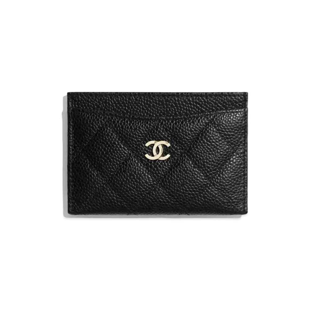CHANEL Classic Card Case Grade Calfskin "Black"