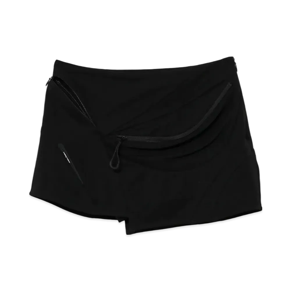 THEREDTHREAD G Tech Bag Skirt "Black"