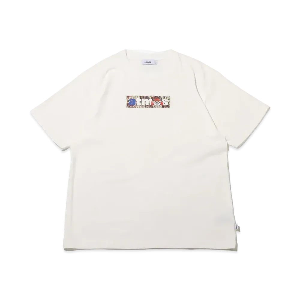 atmos x ONEPIECE Wanted Poster Box Logo T-shrts (Kid) "White"