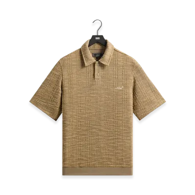 Kith High Twist Tweed Graham Polo "Palomino"
