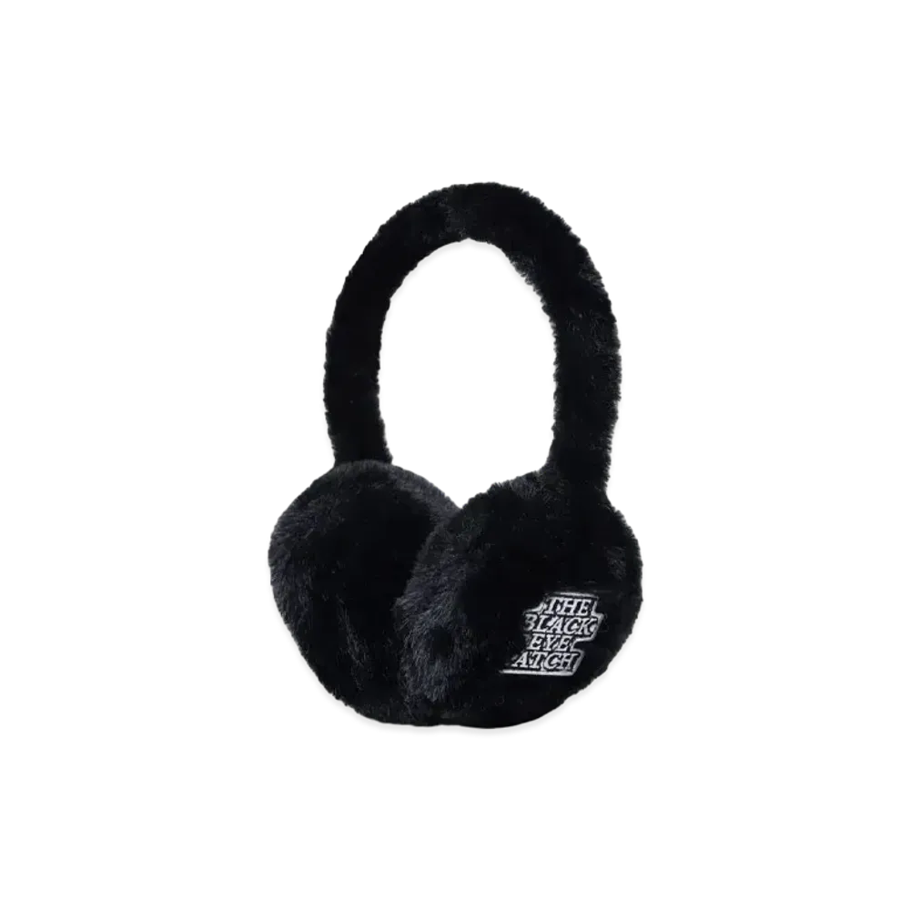 Blackeyepatch OG Label Fur Earmuffs "Black"