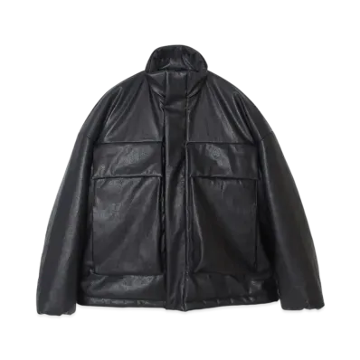 N.HOOLYWOOD Stand Collar Blouson "Black"