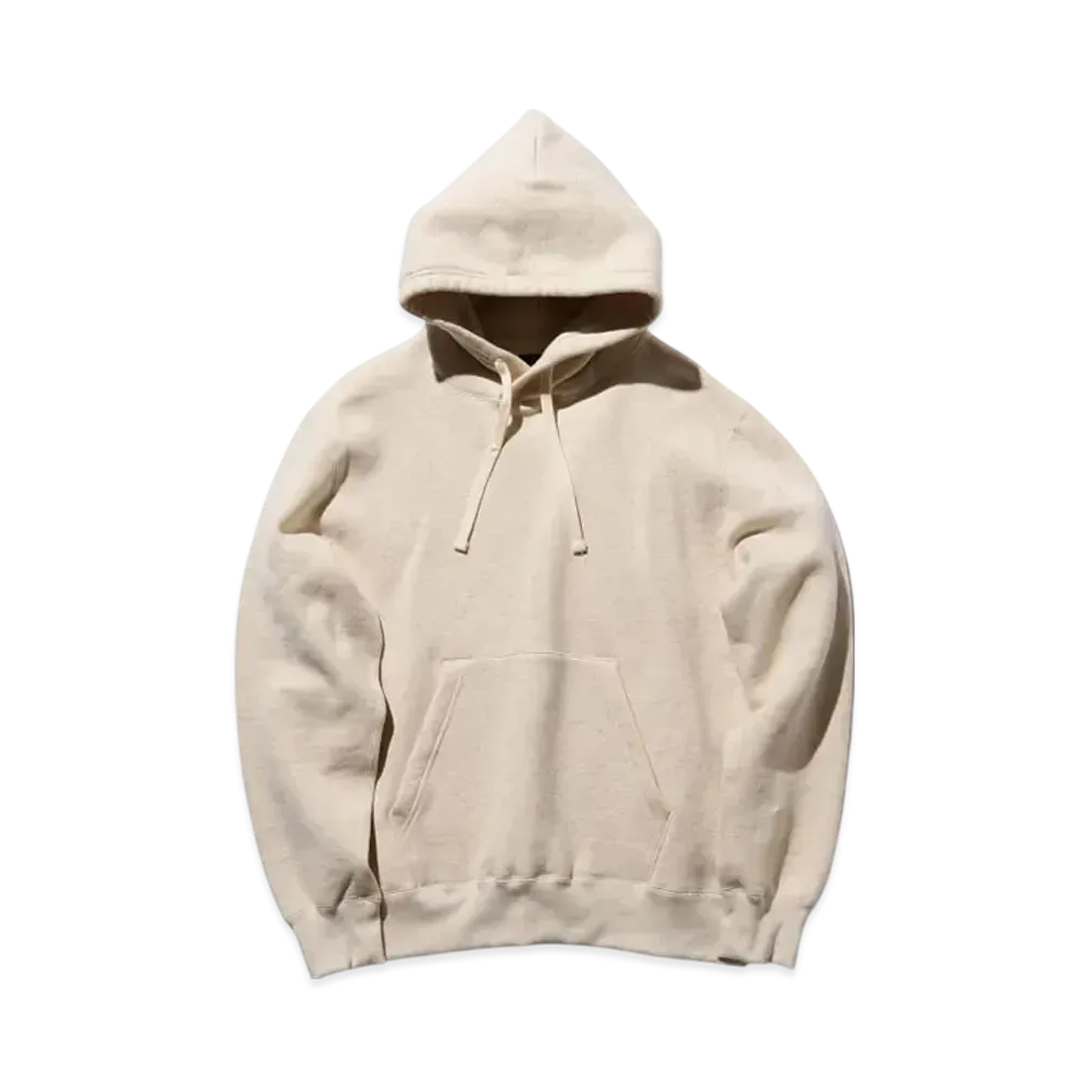 BEAMS Sweat Pullover Hoodie Raised Back "Oatmeal"
